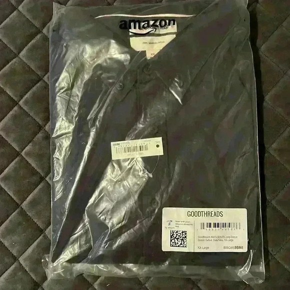 Goodthreads Men's Slim-Fit Long-Sleeve Stretch Oxford - Picture 1 of 3